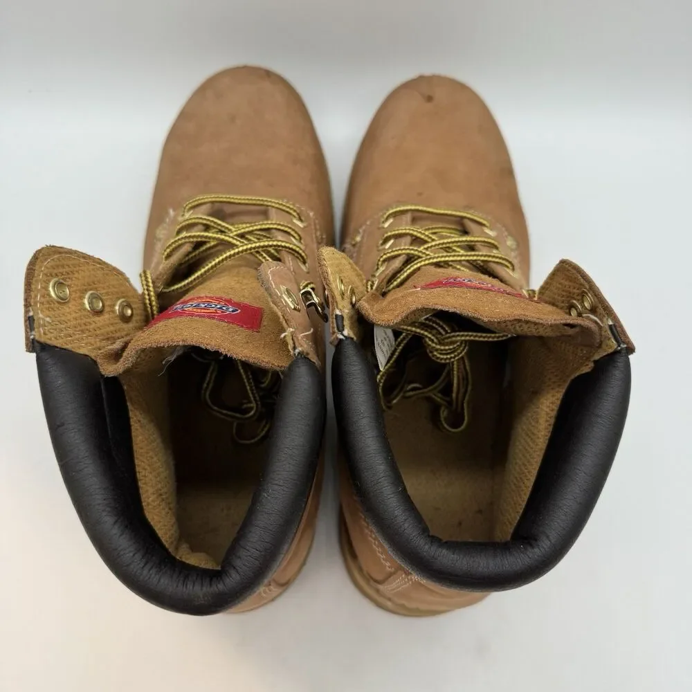 Dickies DW7322 Work Boots Mens 13M Leather Lace-Up Safety Shoes ASTM F2413-05 EH